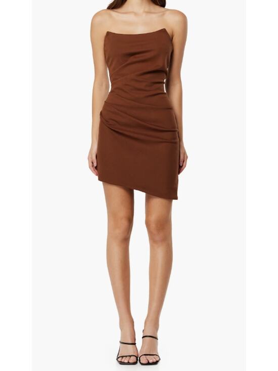 elliatt brown dress Elliatt Nola Gown - Dark Brown (Revolve) by ELLIATT
